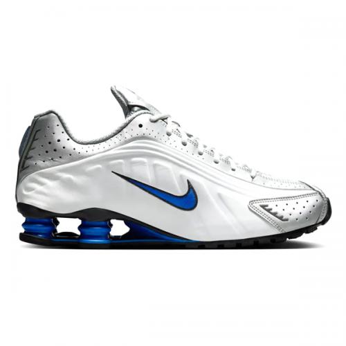 나이키 샥스 R4 메탈릭 실버 블루 HQ1988-100