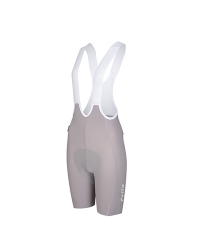 PRO BIB SHORT LIGHT GRAY PINK