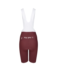 PRO BIB SHORT BURGUNDY