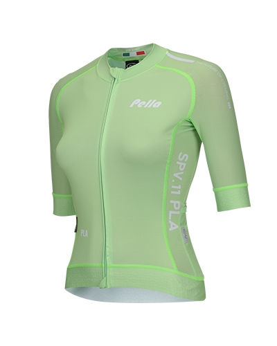PRO SHORT JERSEY FLU GREEN