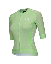 PRO SHORT JERSEY FLU GREEN
