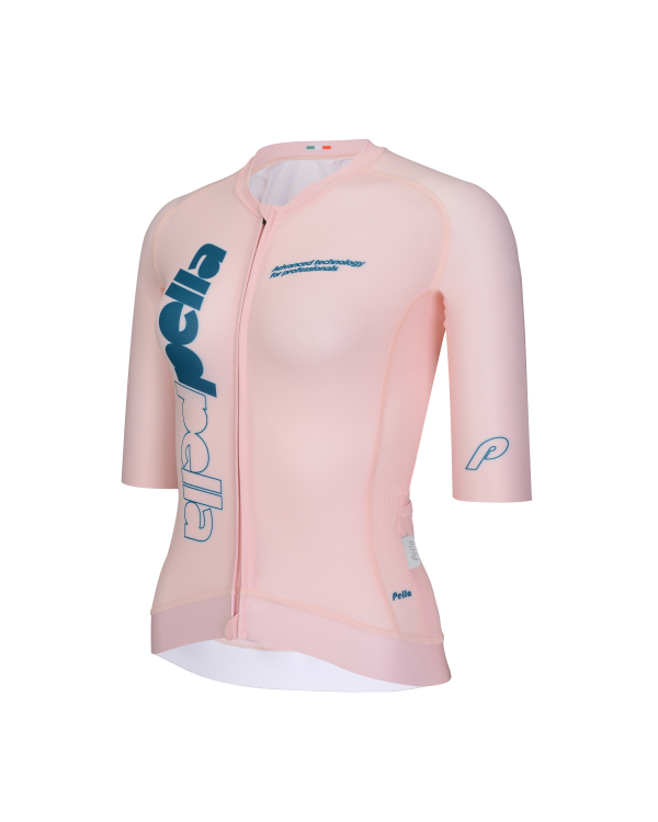 WOMAN PRO SHORT JERSEY 피치 핑크