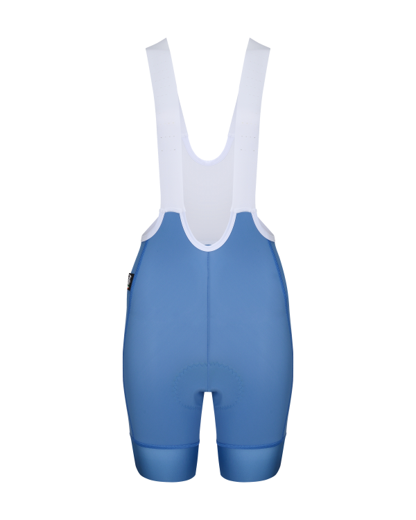 WOMAN PRO BIB SHORT 데님 블루