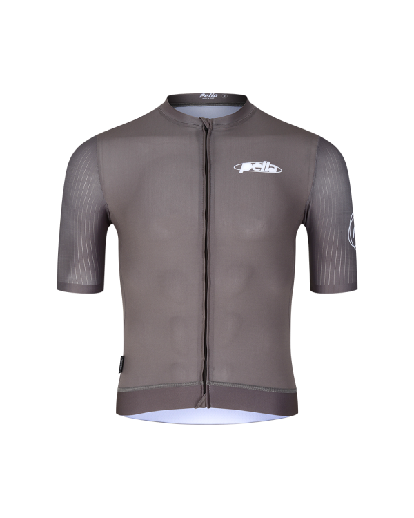 MEN STANDARD SHORT JERSEY 다크 그레이브라운