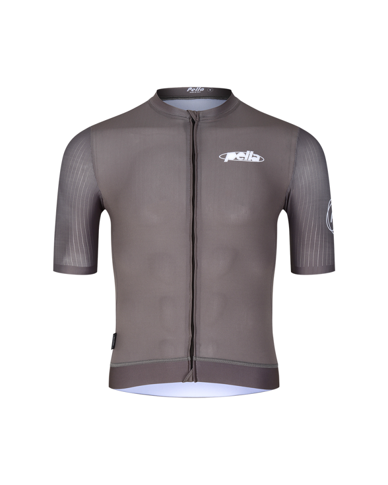 MEN STANDARD SHORT JERSEY 다크 그레이브라운