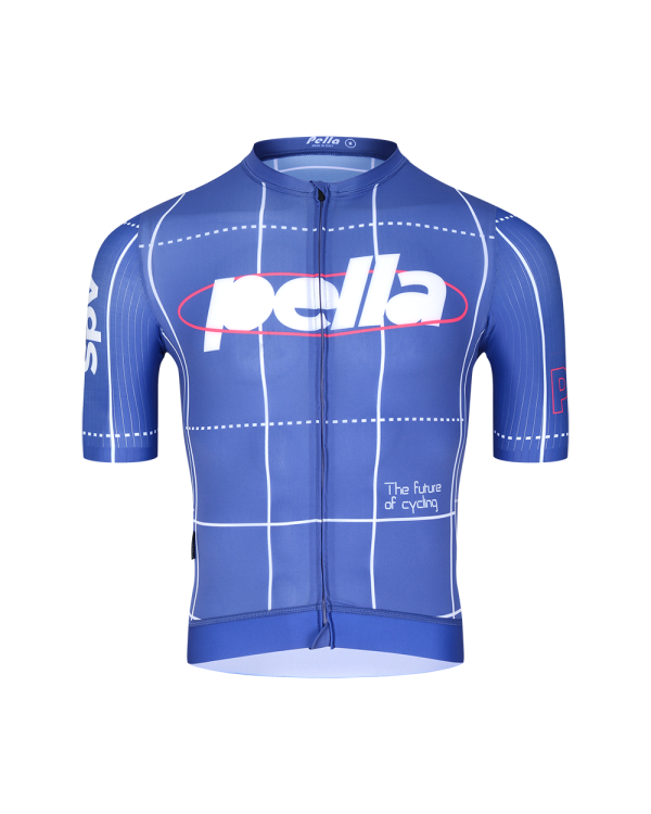 MEN STANDARD SHORT JERSEY 라인 퍼플
