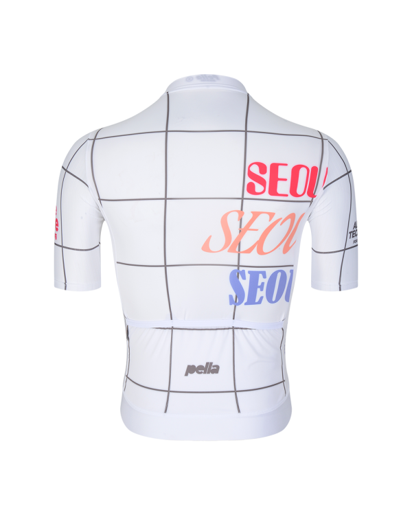 MEN SEOUL EDITION SHORT JERSEY WHITE