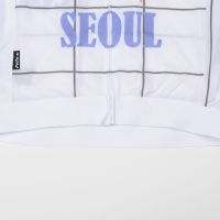 MEN SEOUL EDITION SHORT JERSEY WHITE