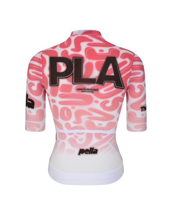 WOMAN LIMITED EDITION SHORT JERSEY WHITE RED PINK