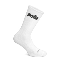 SOCKS WHITE PELLA LOGO