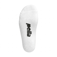 SOCKS WHITE PELLA LOGO