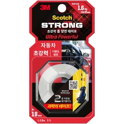 UP115-A 스카치 초강력 자동차 폼 양면테이프 18mm X 1.5m