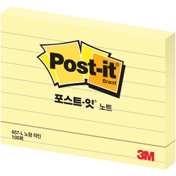 포스트잇 노트 657-L (라인)