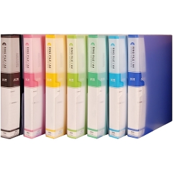 A4-80P PP칼라링화일 (3공) 4080-1