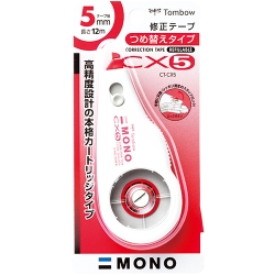모노 CX 수정테이프 CT-CX5 (5mm X 12M)