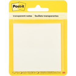 포스트잇 투명 노트 600-TRSPT (73mm X 73mm)