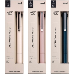 0.5 제트스트림 프라임 3색 볼펜 SXE3-3500-05