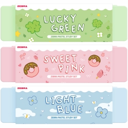 제브라 파스텔 스터디 세트 (한정판) JJM88-PPC