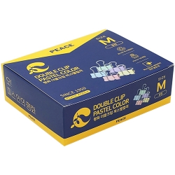 파스텔 더블크립 (중형/50입)