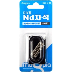 DIY용 ND자석 원형 6mm X 3T (20개입) MND-06-03