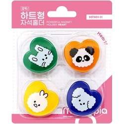 하트형 자석홀더 4개입 (31mm) MFMH-H