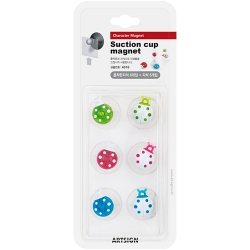 4316 무당벌레 흡착판 자석 6개입