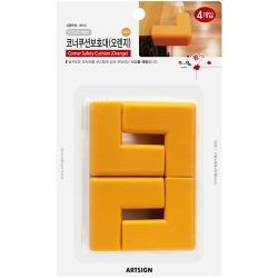 9912 코너 쿠션 보호대 (오렌지/4개입)