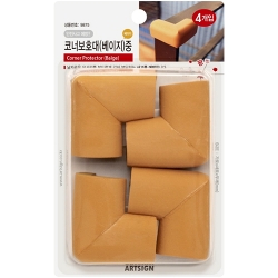 9875 코너 보호대 중 (베이지/4개입)