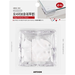 9909 모서리 보호대 (투명/4개입)