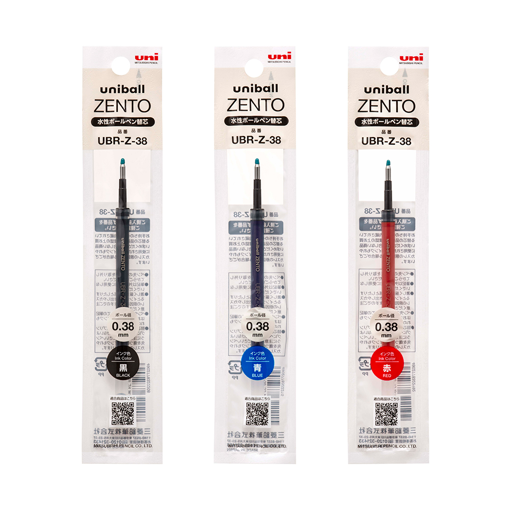 0.38 유니볼 젠토 리필심 UBR-Z-38