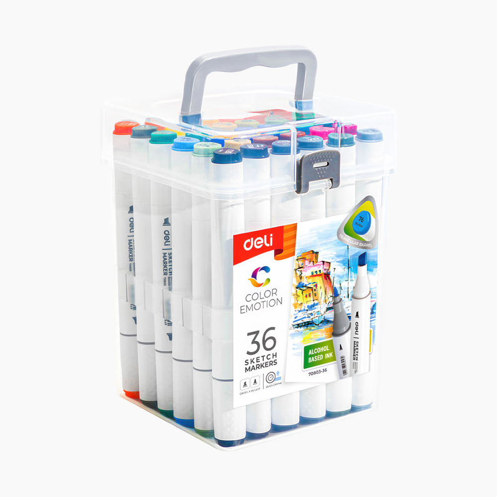 삼각 트윈 스케치 마카 36색 세트 70803-36