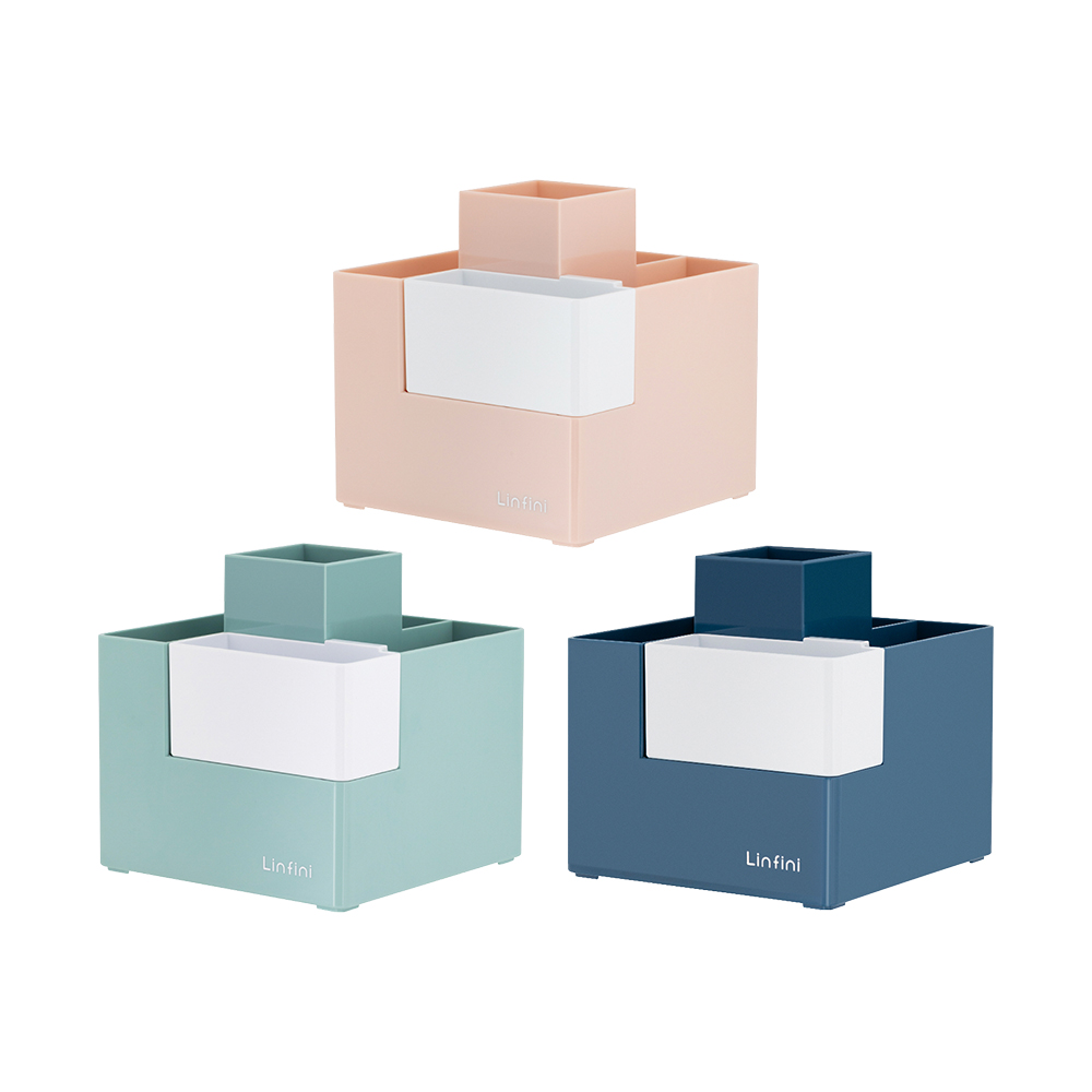 린피니 사각 멀티 펜꽂이 EZ072