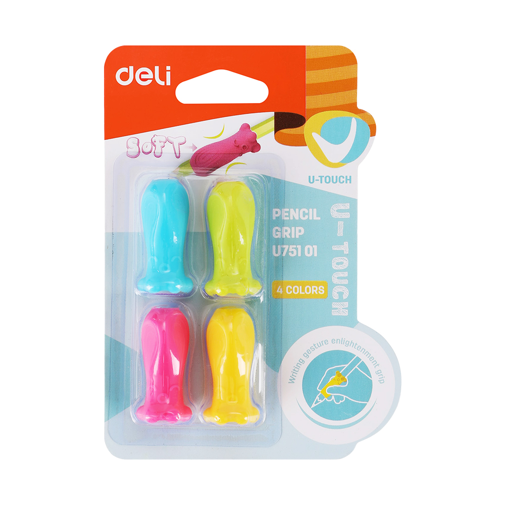 실리콘 연필그립 (4입) EU75101