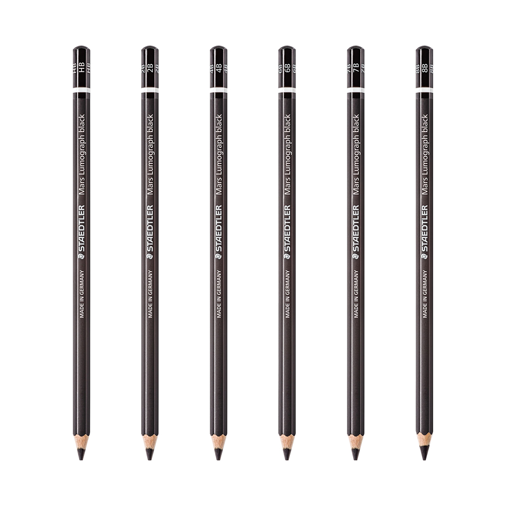 마스 루모그래프 블랙 연필 100B