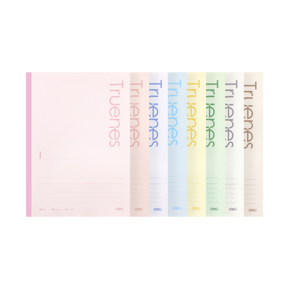 B5 트루네스 잘펴지는 노트 (30매 X 8권) CN501