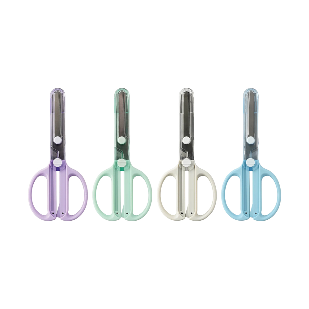 캡 일체형 안전가위 SS122