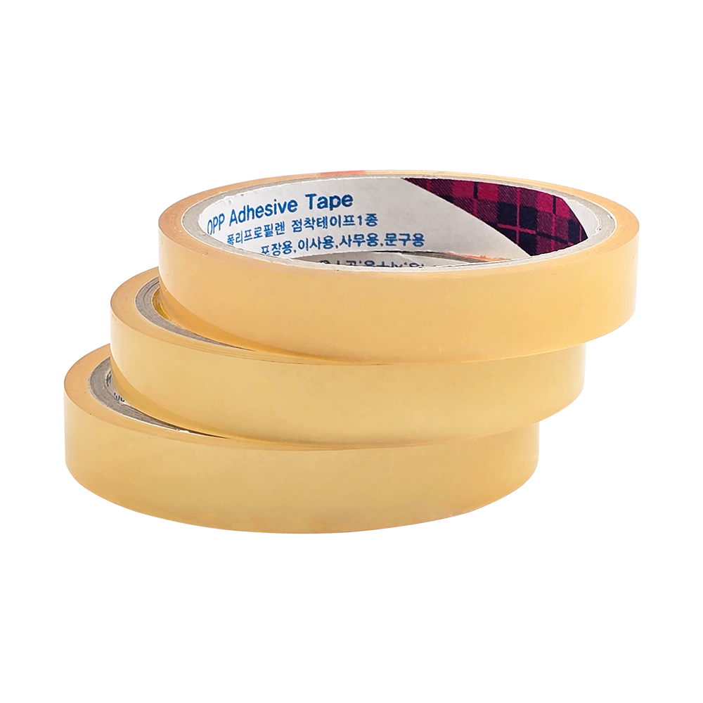 투명테이프 (15mm/4롤)