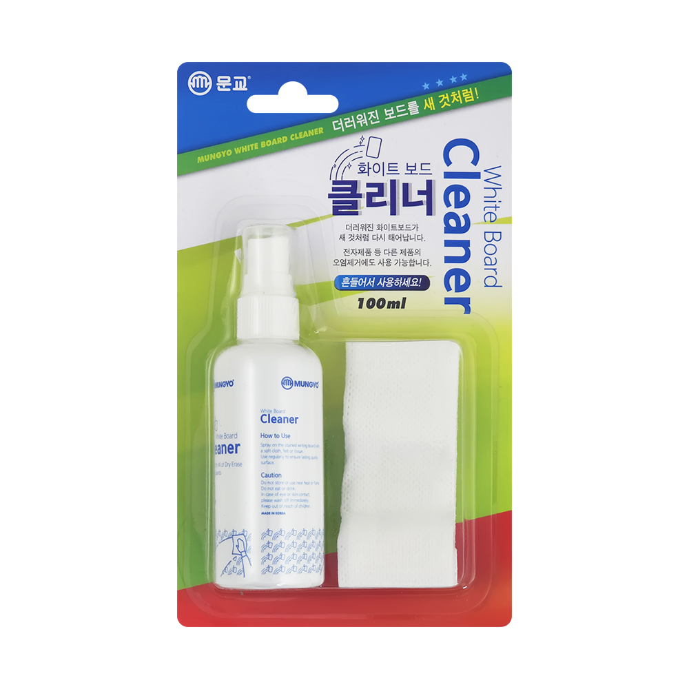 화이트보드 클리너 100ml+부직포