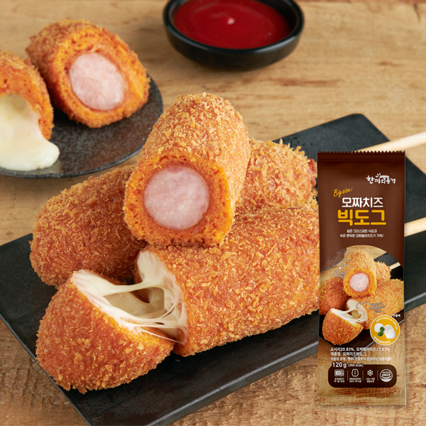 한품-모짜치즈빅핫도그