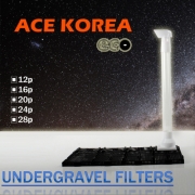 ACE 에코 조립식 저면여과기 (검정) / 저면여과판 (12p,16p,20p,24p,28p)
