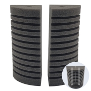 쿼터 스펀지 여과기 리필 필터 1쌍(2개입) 슈퍼쌍기용