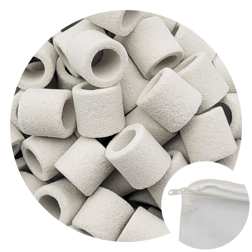 세라 시포락스 1L 290g 링 여과재 벌크 독일 정품 여과재망 포함