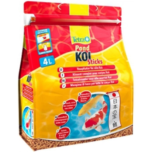 [파손] 테트라 폰드 코이스틱 4000ml 4L 유통기한 28년 1월 : 겉포장지찢어짐(테이핑)