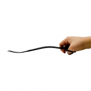 물멍 수초 가위 웨이브 25cm 블랙 스테인리스