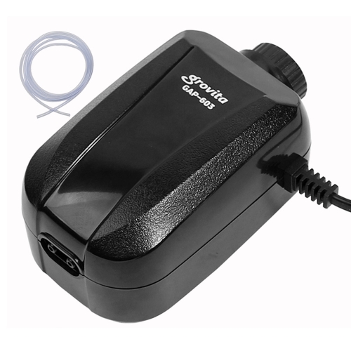 [에어호스2M포함] 그로비타 2구 에어펌프 GAP-603 기포발생기 산소 기포기