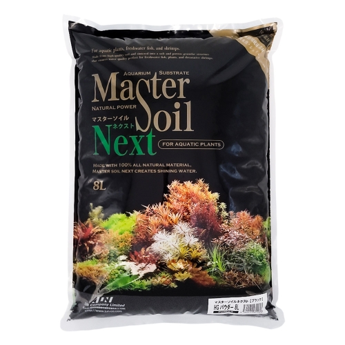 준 마스터 소일 넥스트 파우더 블랙 8L 새우 열대어 수초 영양계 소일