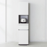 루시안 전자레인지 선반 수납장 밥솥 다이 선반 수납장 서랍형 키큰 렌지대 400x1800