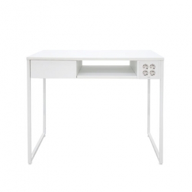 [나인] 1인 테이블W900고급 무광 패트유리상판 포함