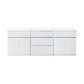 [리옹] 하부장세트 W1800 - B간결한 자체 손잡이고급 무광 패트