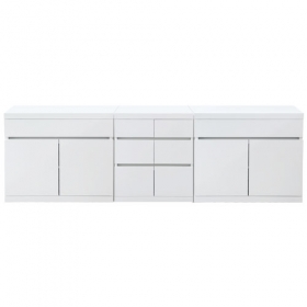 [리옹] 하부장세트 W2200 - B간결한 자체 손잡이고급 무광 패트